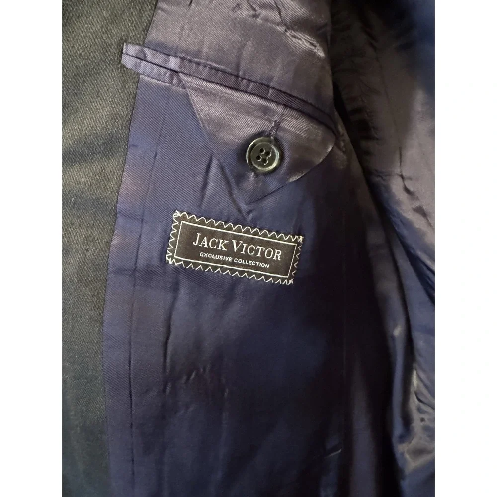 Jack Victor Suede Sport Coat 41R 3/4‎ Sleeve Altered